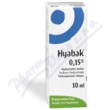 Hyabak Protector 0.15% gtt. 10ml