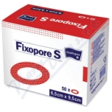 Fixopore S steriln nplast ovl 6.5x9.5cm 50ks