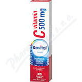 Revital C vitamin 500mg Lesn jahoda eff.tbl.20