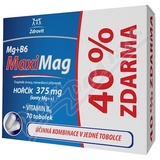 Zdrovit MaxiMag Hok 375mg+B6 40% Zdarma tob. 70