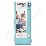 Bambo Nature 6 dtsk plenk. kalhotky 16+ kg 40ks