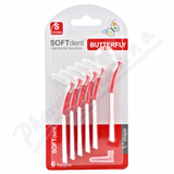 SOFTdent Butterfly mezizubn kartek zahn.S 6ks