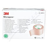 3M Micropore papr. nplast tlov 2. 5cmx9. 1m 12ks