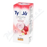 Lubrik.gel Ty&J parf.vn jahody 100ml Dr.Mller
