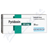 Pyridoxin tbl.  30 Generica