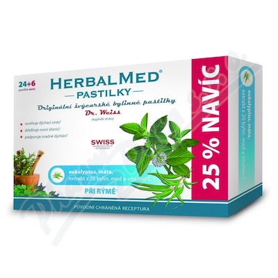 HerbalMed past. Dr.Weiss Eukalypt+mta+vit.C 24+6