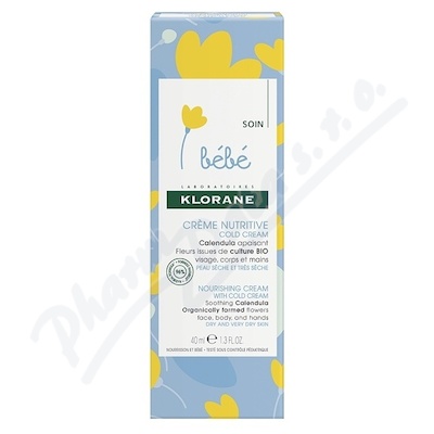 KLORANE BEBE Creme nutritive 40ml-vivn krm