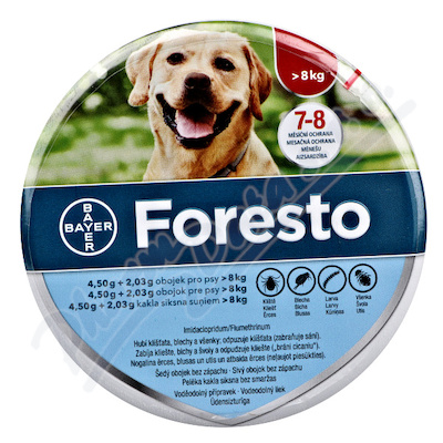 Foresto 4.50g+2.03g obojek pro psy nad 8kg