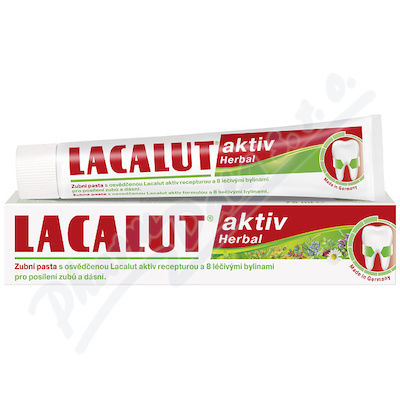 Lacalut aktiv herbal zubn pasta 75ml