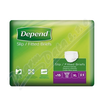 Inkont.kalh.abs.prody.DEPEND Slip Super Pl.XL15ks