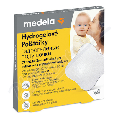 MEDELA Poltky hydrogelov hojic ragdy 4ks