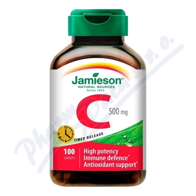 JAMIESON Vitamn C 500mg s postup.uvolov.tbl.100