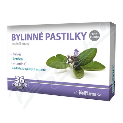 MedPharma Bylinn pastilky alvj 36ks