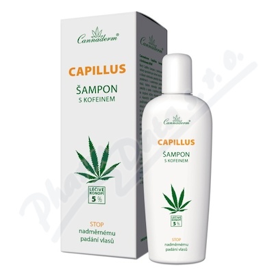 Cannaderm Capillus ampon s kofeinem NEW 150ml