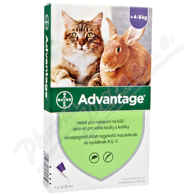 Advantage 80mg velk koky+krlci spot-on 1x0.8ml