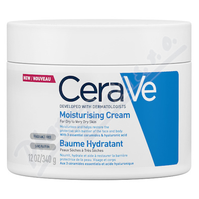 CERAVE Hydratační krém 340 ml + vzorek CeraVe