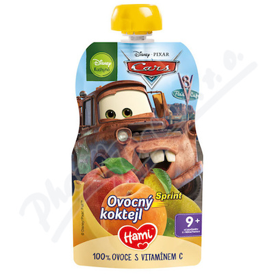 Hami Disney Cars OK ovocn koktejl 110g