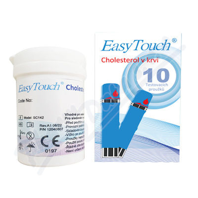 Prouky EASY TOUCH - cholesterol 10 ks