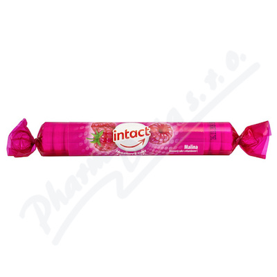 Intact rolika hroznov cukr s vit.C - malina 40g