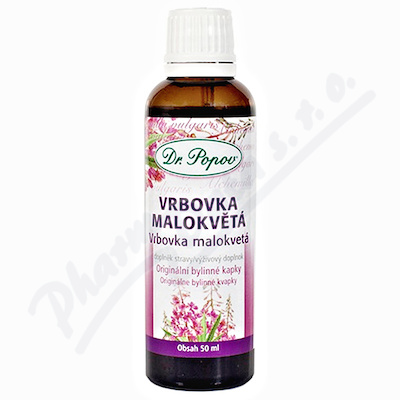 Dr.Popov Kapky bylinn Vrbovka malokvt 50ml