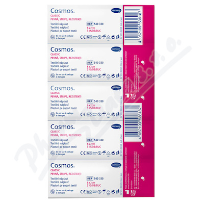 COSMOS nplasti Pevn strips 60x20mm-5ks