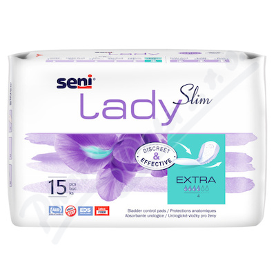 Seni Lady Slim Extra inkontinentn vloky 15ks