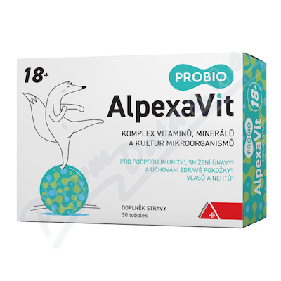 AlpexaVit PROBIO 18+ tob.30