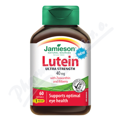 JAMIESON Lutein se zeaxantinem a borvkami cps.60