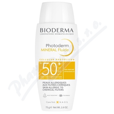 BIODERMA Photoderm MINERAL Fluide SPF50+ 75g