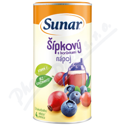 Sunar rozpustn npoj pkov s borvkami 200g