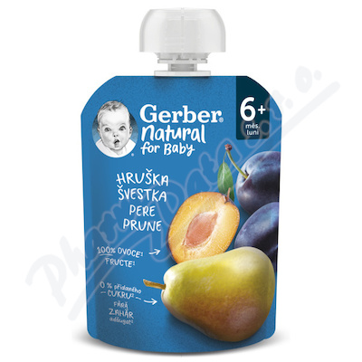 Gerber Natural kapsika hruka-vestka 90g 6M