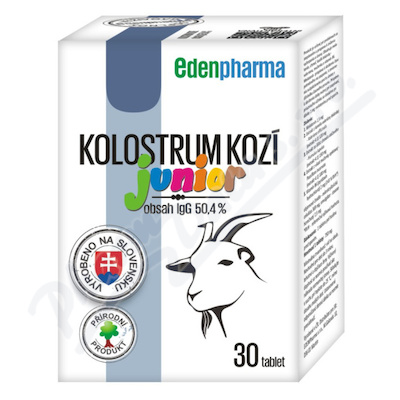 Edenpharma Kolostrum koz Junior tbl.30