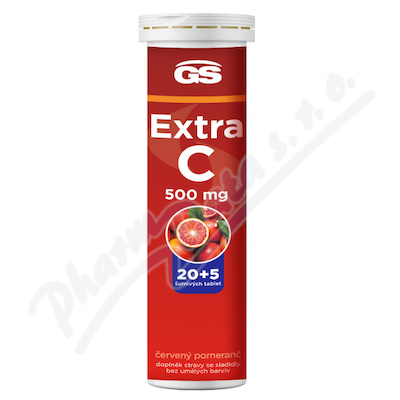 GS Extra C 500 erven pomeran eff.tbl.20+5