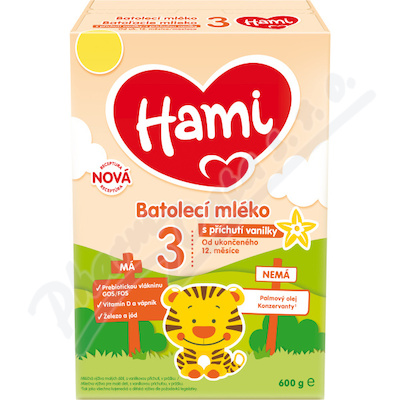 Hami 3 s pchut vanilky 600g