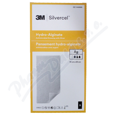 Silvercel antimikrob.kryt se stbrem 10x20 5ks