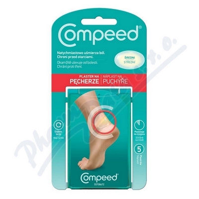 COMPEED Nplast na puche stedn 5ks