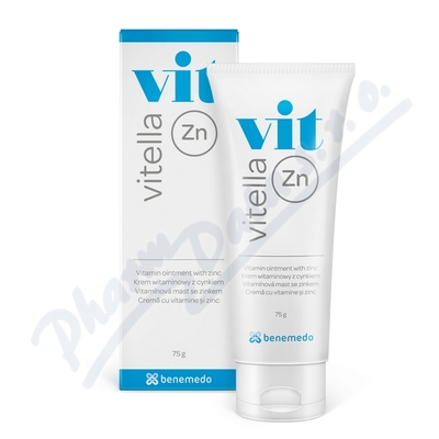 Vitella Zn zinkov mast s vitamny a kalciem 75g